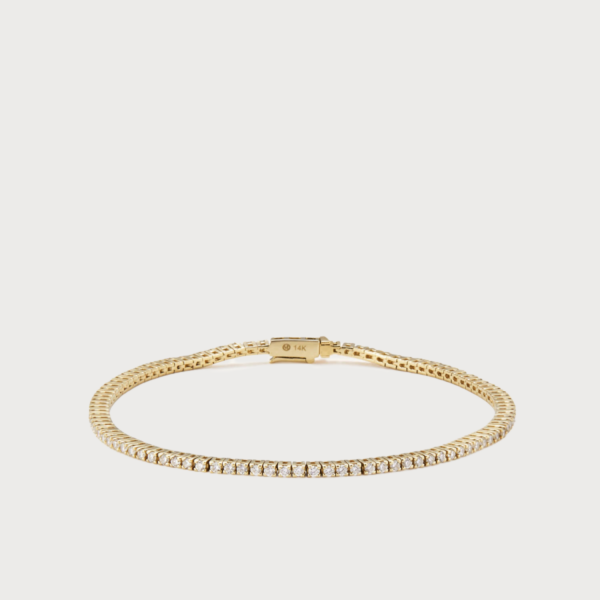 diamond bracelet in gold